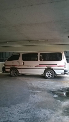 ขายด่วน รถตู้หัวจรวด พร้อมใช้งาน