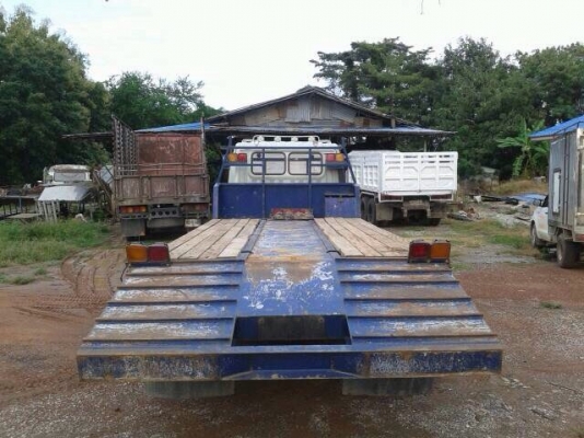 ขายรถบรรทุกสิบล้อเทเลอร์ Hino 3 H เครื่องเดิม HO7D-195 แรง 2 เพลา หางสวย ทะเบียนพร้อม