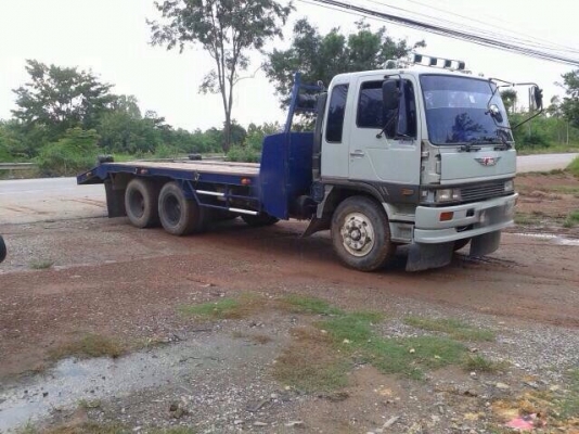 ขายรถบรรทุกสิบล้อเทเลอร์ Hino 3 H เครื่องเดิม HO7D-195 แรง 2 เพลา หางสวย ทะเบียนพร้อม