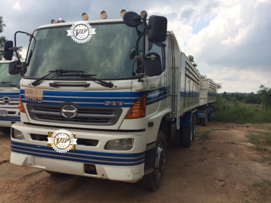HINO MEGAซีรี่ย์500/344แรงปี53พ่วงดั้ม3คาน