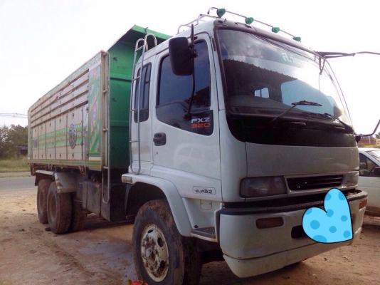 ขายรถบรรทุกสิบล้อดัมพ์ ISUZU euro2 เครื่อง 320 แรง ปี 48 กระบะดัมพ์มิเนียม มีระบบลากพ่วง มี 2 คัน ขายรถบรรทุกสิบล้อดัมพ์ ISUZU euro2 เครื่อง 320 แรง ปี 48 กระบะดัมพ์มิเนียม มีระบบลากพ่วง มี 2 คัน