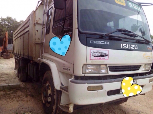 ขายรถบรรทุกสิบล้อดัมพ์ ISUZU euro2 เครื่อง 320 แรง ปี 48 กระบะดัมพ์มิเนียม มีระบบลากพ่วง มี 2 คัน ขายรถบรรทุกสิบล้อดัมพ์ ISUZU euro2 เครื่อง 320 แรง ปี 48 กระบะดัมพ์มิเนียม มีระบบลากพ่วง มี 2 คัน