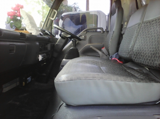 หกล้อ อีซูซุ NQR150แรง ยาว5.5เมตร สภาพดีสวยเดิมๆจากห้าง ทะเบียนพร้อมโอน