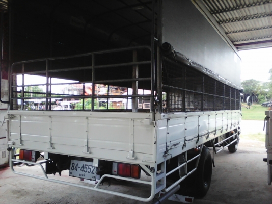 หกล้อ อีซูซุ NQR150แรง ยาว5.5เมตร สภาพดีสวยเดิมๆจากห้าง ทะเบียนพร้อมโอน