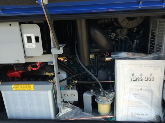 DENYO DLW400LSW เครื่องเชื่อมเชื่อม + ปั่นไฟ ของใหม่ ตรงจากญี่ปุ่น