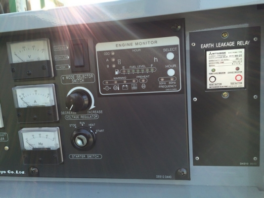 DENYO DLW400LSW เครื่องเชื่อมเชื่อม + ปั่นไฟ ของใหม่ ตรงจากญี่ปุ่น