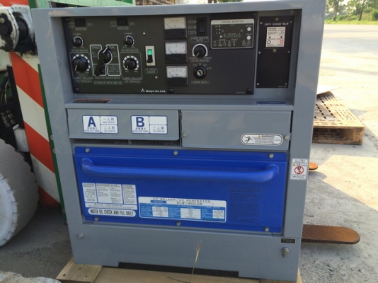 DENYO DLW400LSW เครื่องเชื่อมเชื่อม + ปั่นไฟ ของใหม่ ตรงจากญี่ปุ่น