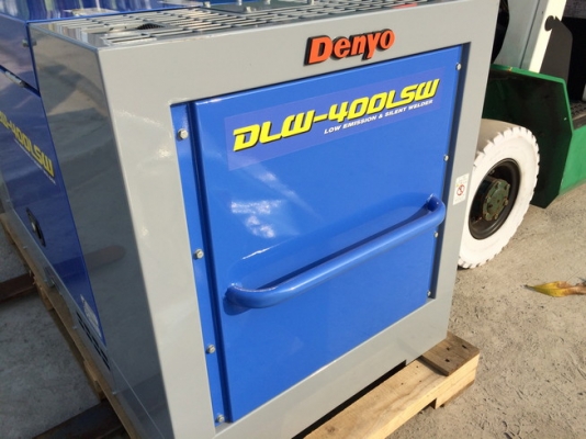 DENYO DLW400LSW เครื่องเชื่อมเชื่อม + ปั่นไฟ ของใหม่ ตรงจากญี่ปุ่น