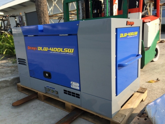 DENYO DLW400LSW เครื่องเชื่อมเชื่อม + ปั่นไฟ ของใหม่ ตรงจากญี่ปุ่น