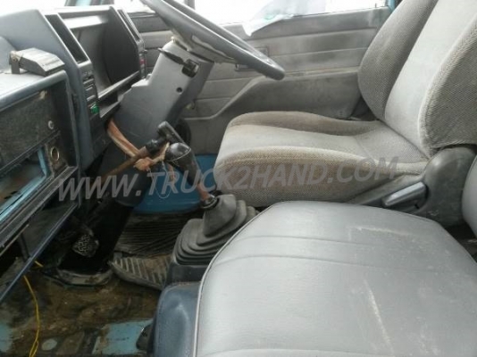 ISUZU 6 ล้อ NKR58LU 110 แรงม้า กระบะพื้นเหล็กยาว4.40เมตร