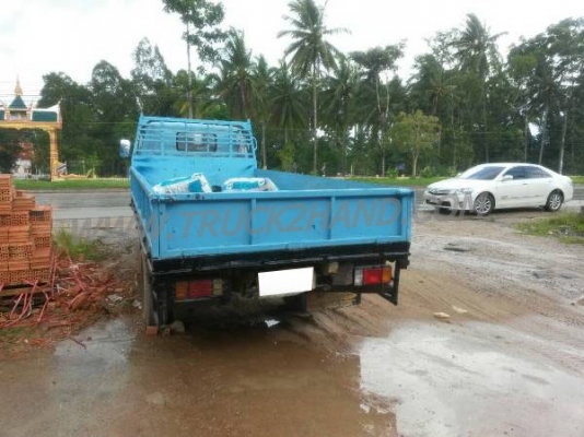 ISUZU 6 ล้อ NKR58LU 110 แรงม้า กระบะพื้นเหล็กยาว4.40เมตร