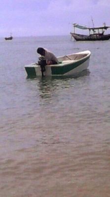 โปรโมชั่น! เครื่องเรือ3.5แรง + เรือไฟเบอร์13ฟุ๊ต เพียง30000บาท