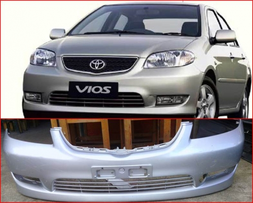 กันชนหน้าวีออส ปี03 ของแท่้มือสอง