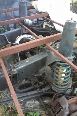 ตัดหน้าแลนโรเวอ พร้อมเพลาช่วงล่าง คัสซีครึ่งท่อน