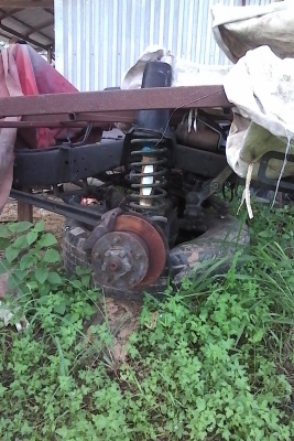 ตัดหน้าแลนโรเวอ พร้อมเพลาช่วงล่าง คัสซีครึ่งท่อน