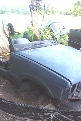 ตัดหน้าแลนโรเวอ พร้อมเพลาช่วงล่าง คัสซีครึ่งท่อน