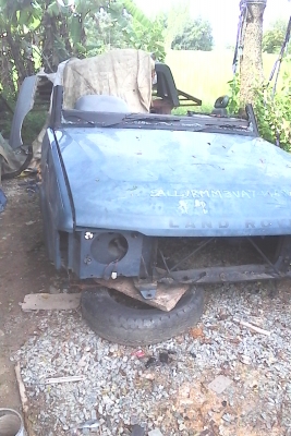 ตัดหน้าแลนโรเวอ พร้อมเพลาช่วงล่าง คัสซีครึ่งท่อน