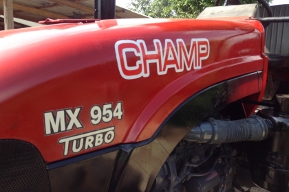 ขายครับ รถไถ แชมป์ MX 954 Turbo 95 แรงม้า สองเพลา ราคาเบาๆ ครับ พร้อม ผาน7 KHL