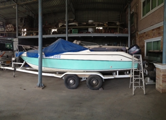 ขายเรือ yamaha 21ฟุต เครื่อง 150hp