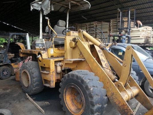 รถตักล้อยางเลี้ยวเอว KOMATSU 507 รถร้านวัสดุ สภาพเดิม สีเดิมอาจไม่สวย เครื่องดี เอวดี