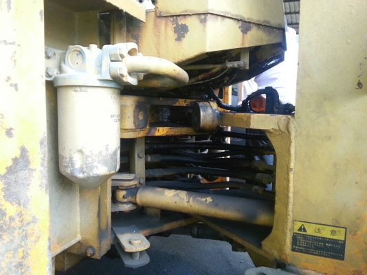 รถตักล้อยางเลี้ยวเอว KOMATSU 507 รถร้านวัสดุ สภาพเดิม สีเดิมอาจไม่สวย เครื่องดี เอวดี