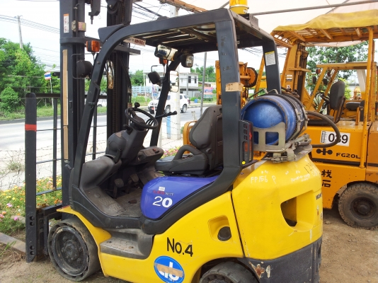 รถโฟร์คลิพท์ 2.0 ตัน แก๊ส Lpg Komatsu Fg20NT-15