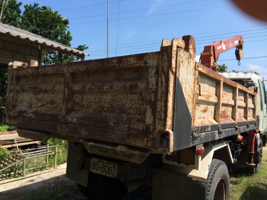 6ล้อดั้ม168แรงติดเครน3ตัน3ปลอก HINO KL300-38537 เครื่องEH700 เบรคทิฟฟี่ พ.เพาเวอร์ ยางเต็ม หังเก่งสวย เล่มพร้อม ภาษีหมดปีหน้า