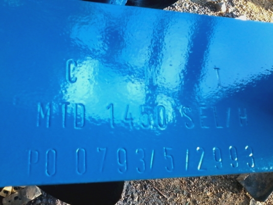 ขายผาน3โครง4CMTสภาพเหมือนใหม่ใบเต็ม