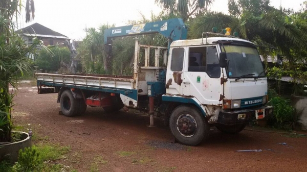 ขายMITSUBISHI EURO ปี43 เครื่อง225แรง ยาว7.20เมตร ติดเครน5t Super Z 3ปลอก2ชัก สภาพพร้อมใช้งาน เอกสารพร้อมโอน สนใจโทร 090-8588220คุณนะ ID:narong498 หรือ www.truck.in.th/498