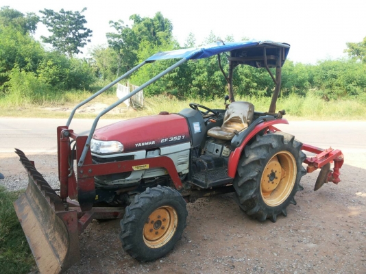 รถแทรกเตอร์ยันม่าร์ 35 แรงม้า 2 เพลา พร้อมอุปกรณ์ต่อพ่วง