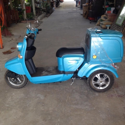 รถมอเตอร์ไซด์ไฟฟ้า 500W สีฟ้า ขนาดกระทัดรัด มีที่ใส่ของด้านหลัง เครื่องยนต์ติดง่าย เสียงเบา ประหยัดพลังงาน ไม่ใช้น้ำมัน 500W สีฟ้า ขนาดกระทัดรัด มีที่ใส่ของด้านหลัง เครื่องยนต์ติดง่าย เสียงเบา ประหยัดพลังงาน ไม่ใช้น้ำมัน