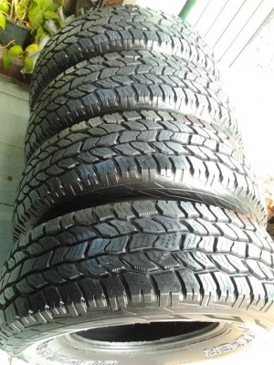 Cooper AT3 ขนาด 265/75/16 ปี14 สวยๆ น้องๆของใหม่ 1ชุด