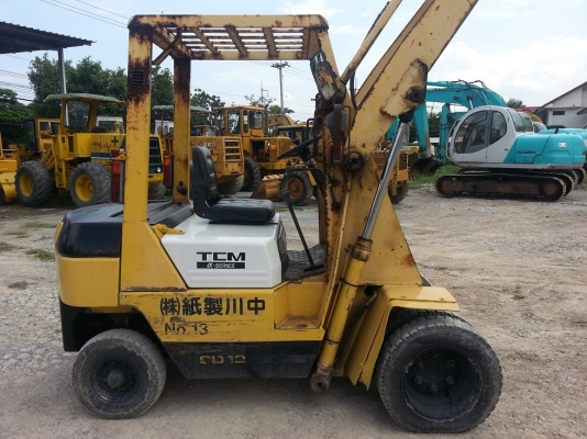 รถตัก TCM SD12-3 นำเข้าจากญี่ปุ่น สวย พร้อมใช้งาน ขายถูก 090-986-2521