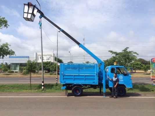 รถเกษตร(อีแต๋น)กระเช้าไฟฟ้าเอนกประสงค์ 4 ล้อ 6 ล้อ
