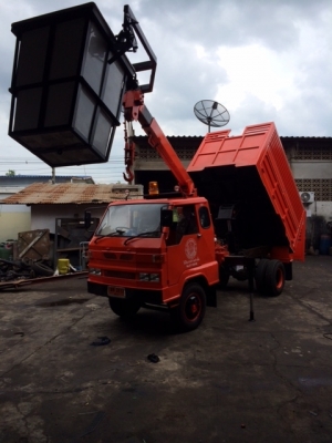 รถเกษตร(อีแต๋น)กระเช้าไฟฟ้าเอนกประสงค์ 4 ล้อ 6 ล้อ