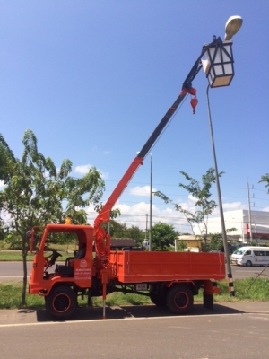 รถเกษตร(อีแต๋น)กระเช้าไฟฟ้าเอนกประสงค์ 4 ล้อ 6 ล้อ