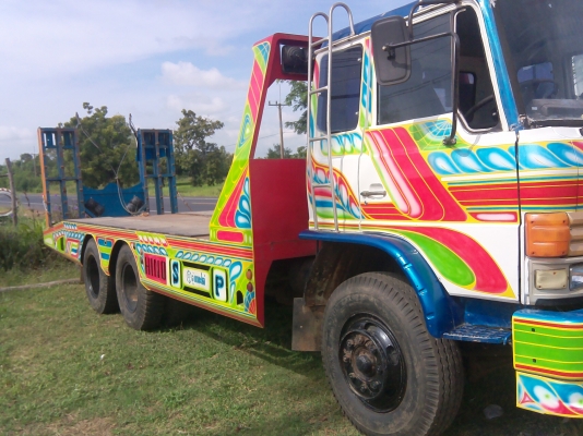 ขายเทลเลอร์ บรรทุกรถเกี่บว hini เครื่อง EH700 ราคา 680000 ต่อรองได้ครับ