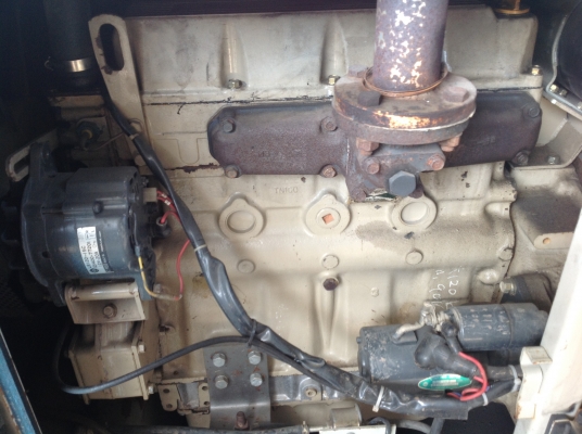 เครื่องปั่นไฟติดรถหัวลาก(พร้อมแท่น),เครื่องเก่าญี่ปุ่น *ติดตั้งฟรี089-7551041*