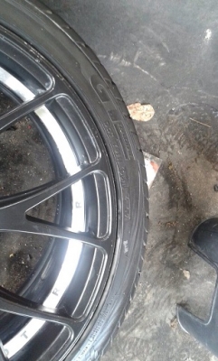 ขายล้อแม็คพร้อมยาง BBS ขอบ18 5 รู T.0851713153