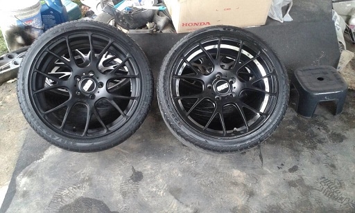 ขายล้อแม็คพร้อมยาง BBS ขอบ18 5 รู T.0851713153
