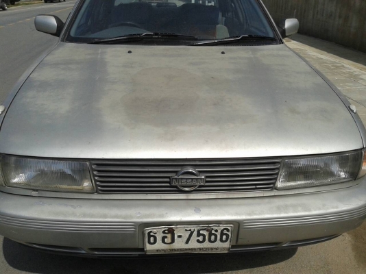 Nissan Sentra ปี1994 สีเทา เครื่องหัวฉีด เกียร์ออโต้ แก็ส LPG พร้อมใช้งาน Nissan Sentra ปี1994 สีเทา เครื่องหัวฉีด เกียร์ออโต้ แก็ส LPG พร้อมใช้งาน