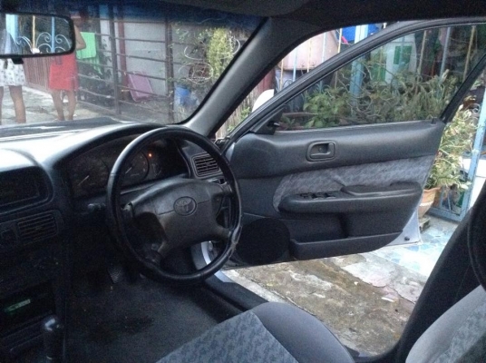 ขายครับ TOYOTA COROLA HI- TORQUE ปี 2000 1.6 แอร์แบค เอบีเอส น้ำมันล้วน เครื่องดีควันไม่ไหล เกียรธรรมดา สีสวย ช่วงล่างดี แอรหนาว ภายในสะอาด ไฟฟ้าทั้งคัน วิ่งไกล สบาย พร้อมใช้ 59000 ครับ 085-359-4089 กอล์ฟครับ ดูรถสายไหม วงศกร