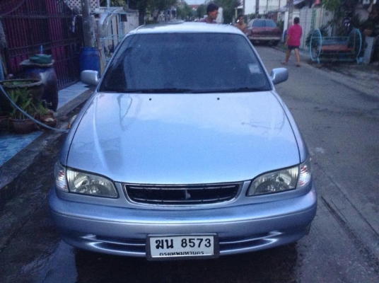 ขายครับ TOYOTA COROLA HI- TORQUE ปี 2000 1.6 แอร์แบค เอบีเอส น้ำมันล้วน เครื่องดีควันไม่ไหล เกียรธรรมดา สีสวย ช่วงล่างดี แอรหนาว ภายในสะอาด ไฟฟ้าทั้งคัน วิ่งไกล สบาย พร้อมใช้ 59000 ครับ 085-359-4089 กอล์ฟครับ ดูรถสายไหม วงศกร ขายครับ TOYOTA COROLA HI- TORQUE ปี 2000 1.6 แอร์แบค เอบีเอส น้ำมันล้วน เครื่องดีควันไม่ไหล เกียรธรรมดา สีสวย ช่วงล่างดี แอรหนาว ภายในสะอาด ไฟฟ้าทั้งคัน วิ่งไกล สบาย พร้อมใช้ 59000 ครับ 085-359-4089 กอล์ฟครับ ดูรถสายไหม วงศกร