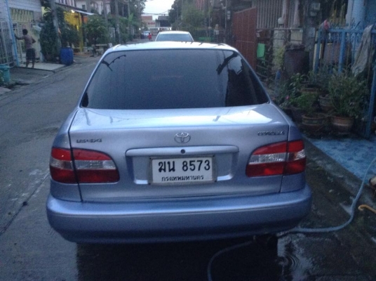 ขายครับ TOYOTA COROLA HI- TORQUE ปี 2000 1.6 แอร์แบค เอบีเอส น้ำมันล้วน เครื่องดีควันไม่ไหล เกียรธรรมดา สีสวย ช่วงล่างดี แอรหนาว ภายในสะอาด ไฟฟ้าทั้งคัน วิ่งไกล สบาย พร้อมใช้ 59000 ครับ 085-359-4089 กอล์ฟครับ ดูรถสายไหม วงศกร ขายครับ TOYOTA COROLA HI- TORQUE ปี 2000 1.6 แอร์แบค เอบีเอส น้ำมันล้วน เครื่องดีควันไม่ไหล เกียรธรรมดา สีสวย ช่วงล่างดี แอรหนาว ภายในสะอาด ไฟฟ้าทั้งคัน วิ่งไกล สบาย พร้อมใช้ 59000 ครับ 085-359-4089 กอล์ฟครับ ดูรถสายไหม วงศกร