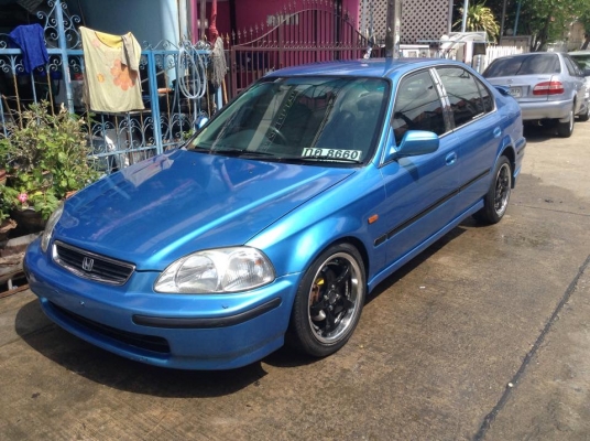 ขายครับ HONDA CIVIC ตาโต ปี 97 เครื่องดี V-TEC เกียรธรรมดา เหยีบพุ้งๆเหมาะกะ ขาซิ่ง รถบาง สีสวย ภายในพอได้ ช่วงล่างดี แอร หนาว ดิสสี่ล้อ ไฟฟ้าทั้งคัน แม็ก แต่ง หน้าตัดซอก ยุ่น แต่งมากำลังสวย พร้อมใช้ วิ่งไกล สบาย เติมน้ำมัน ขับหล่อได้เลยครับ 89000 ครับ 08