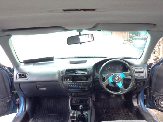 ขายครับ HONDA CIVIC ตาโต ปี 97 เครื่องดี V-TEC เกียรธรรมดา เหยีบพุ้งๆเหมาะกะ ขาซิ่ง รถบาง สีสวย ภายในพอได้ ช่วงล่างดี แอร หนาว ดิสสี่ล้อ ไฟฟ้าทั้งคัน แม็ก แต่ง หน้าตัดซอก ยุ่น แต่งมากำลังสวย พร้อมใช้ วิ่งไกล สบาย เติมน้ำมัน ขับหล่อได้เลยครับ 89000 ครับ 08