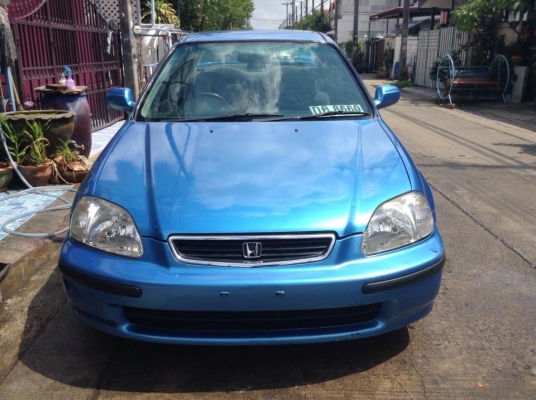 ขายครับ HONDA CIVIC ตาโต ปี 97 เครื่องดี V-TEC เกียรธรรมดา เหยีบพุ้งๆเหมาะกะ ขาซิ่ง รถบาง สีสวย ภายในพอได้ ช่วงล่างดี แอร หนาว ดิสสี่ล้อ ไฟฟ้าทั้งคัน แม็ก แต่ง หน้าตัดซอก ยุ่น แต่งมากำลังสวย พร้อมใช้ วิ่งไกล สบาย เติมน้ำมัน ขับหล่อได้เลยครับ 89000 ครับ 08