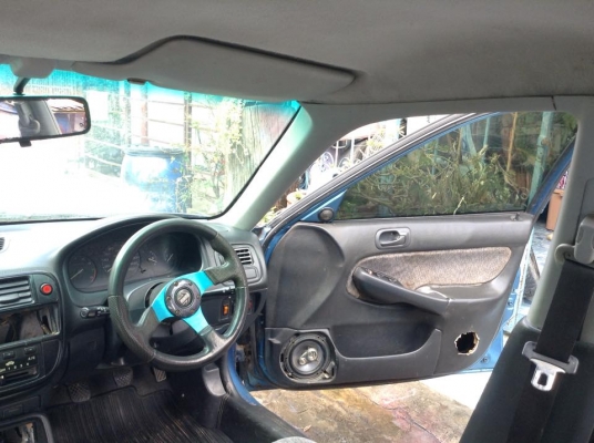 ขายครับ HONDA CIVIC ตาโต ปี 97 เครื่องดี V-TEC เกียรธรรมดา เหยีบพุ้งๆเหมาะกะ ขาซิ่ง รถบาง สีสวย ภายในพอได้ ช่วงล่างดี แอร หนาว ดิสสี่ล้อ ไฟฟ้าทั้งคัน แม็ก แต่ง หน้าตัดซอก ยุ่น แต่งมากำลังสวย พร้อมใช้ วิ่งไกล สบาย เติมน้ำมัน ขับหล่อได้เลยครับ 89000 ครับ 08