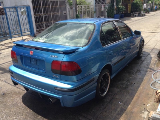 ขายครับ HONDA CIVIC ตาโต ปี 97 เครื่องดี V-TEC เกียรธรรมดา เหยีบพุ้งๆเหมาะกะ ขาซิ่ง รถบาง สีสวย ภายในพอได้ ช่วงล่างดี แอร หนาว ดิสสี่ล้อ ไฟฟ้าทั้งคัน แม็ก แต่ง หน้าตัดซอก ยุ่น แต่งมากำลังสวย พร้อมใช้ วิ่งไกล สบาย เติมน้ำมัน ขับหล่อได้เลยครับ 89000 ครับ 08