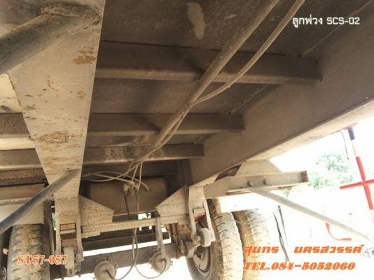 ขายด่วน ลูกพ่วง 2 เพลา SCS พื้นเรียบ ยาว 6 เมตร สภาพสวย พร้อมใช้งาน ราคาสุดคุ้ม